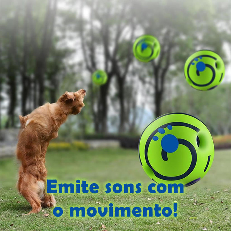 Bola Interativa para Cães com Sons por Movimento